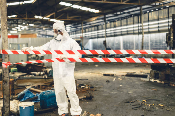 Professional Crime Scene Cleanup technician working in Valley Park, MO
